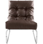 Fauteuil BOUDOIR bruin - Afbeelding 2