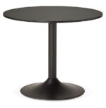 Ronde Tafel KONRAD Zwart 90 cm