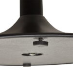 Ronde Tafel KONRAD Zwart 90 cm - Afbeelding 9