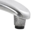Tafelpoot 75 cm hoog Zilver Aluminium - Afbeelding 13