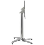 Tafelpoot 75 cm hoog Zilver Aluminium - Afbeelding 6