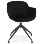 Design stoel KRAMPO Zwart