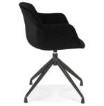 Design stoel KRAMPO Zwart - Afbeelding 3