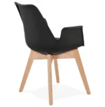 Design Stoel ALCAPONE Zwart - Afbeelding 4