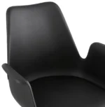 Design Stoel SKANOR Zwart - Afbeelding 7