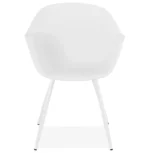 Design Stoel STILETO Wit - Afbeelding 2