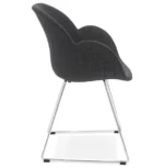 Design Stoel TEXINA Grijs - Afbeelding 3