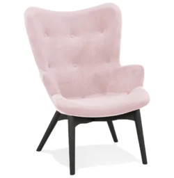Alterego Design stoel MELCHIOR Roze AC03690PIBL