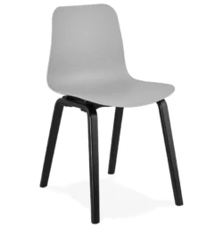 Alterego Design Stoel MONARK Grijs CH02290GRBL