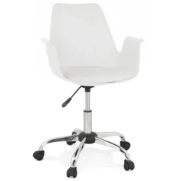 Alterego Bureaustoel PAWA Wit OC00570WHCH